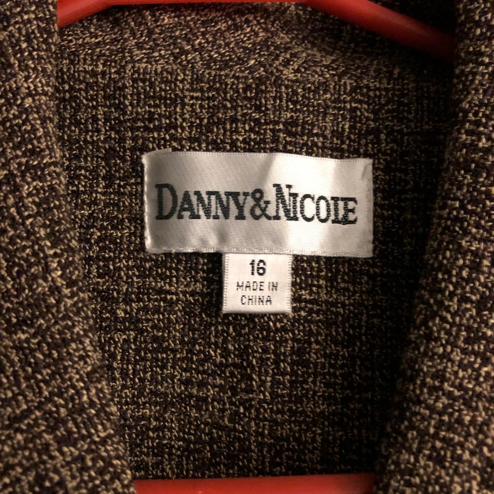 Lady’s suit, worn once.